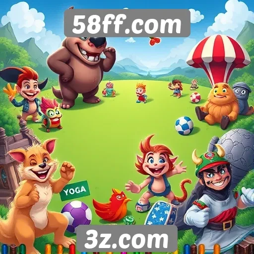 58ff.com apresenta diversidade em jogos online